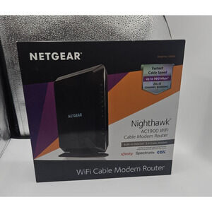 Netgear C6900 Nighthawk AC1900 WiFi Cable Modem Router New Box opened